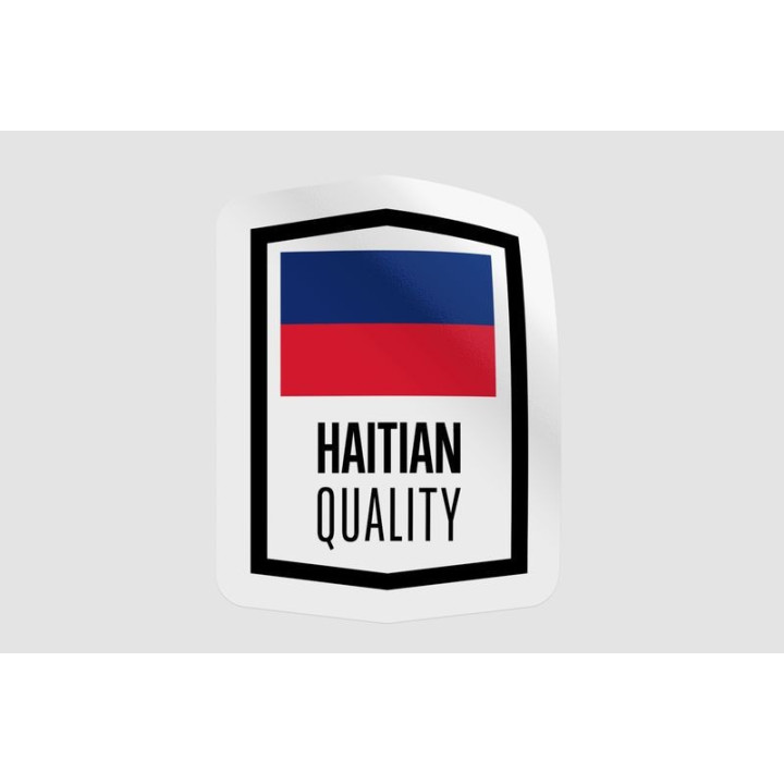 Haiti Quality Label Style 4 - DecalsHouse