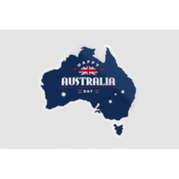 Happy Australia Day Style 104 Sticker - DecalsHouse