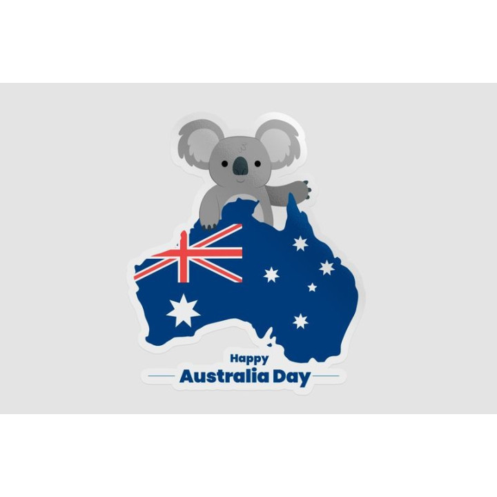 Happy Australia Day Style 109 Sticker - DecalsHouse