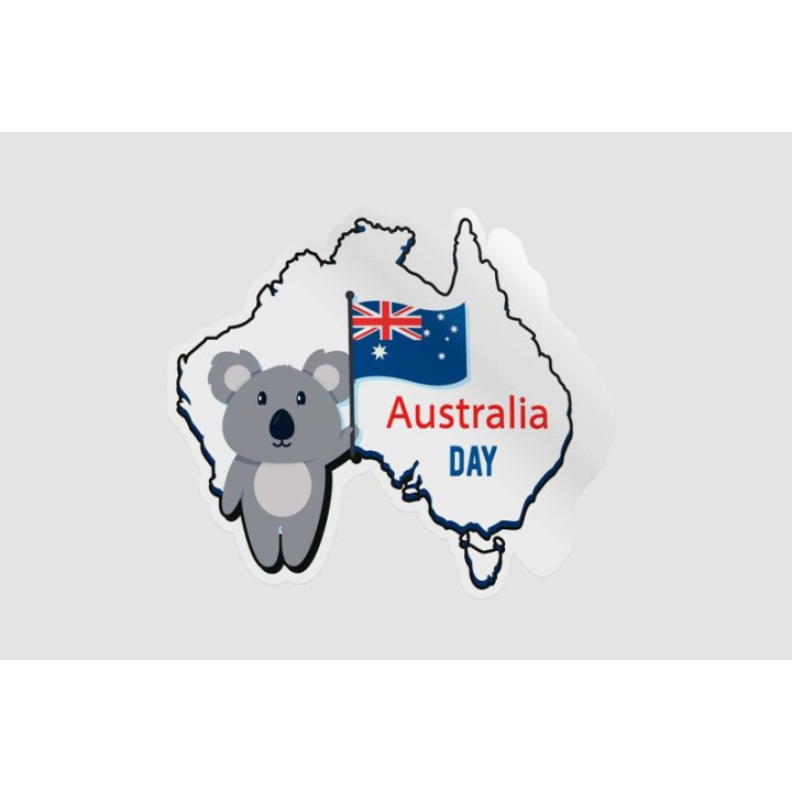 Happy Australia Day Style 118 Sticker - DecalsHouse