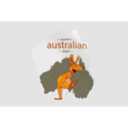 Happy Australia Day Style 120 Sticker - DecalsHouse