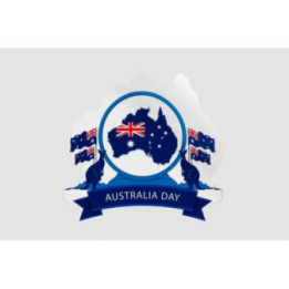 Happy Australia Day Style 121 Sticker - DecalsHouse