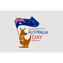 Happy Australia Day Style 124 Sticker - DecalsHouse