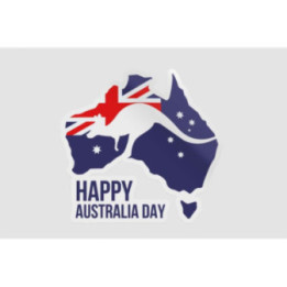 Happy Australia Day Style 14 Sticker - DecalsHouse