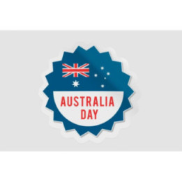 Happy Australia Day Style 142 Sticker - DecalsHouse
