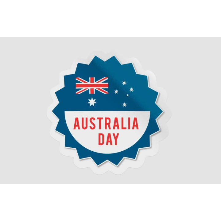 Happy Australia Day Style 142 Sticker - DecalsHouse