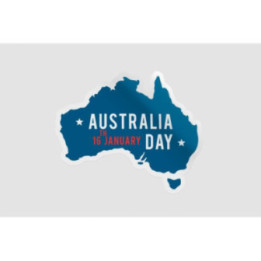 Happy Australia Day Style 143 Sticker - DecalsHouse