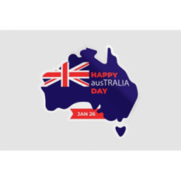 Happy Australia Day Style 169 Sticker - DecalsHouse