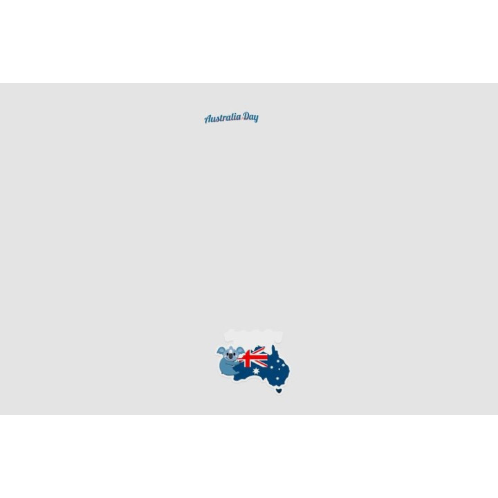 Happy Australia Day Style 171 Sticker - DecalsHouse