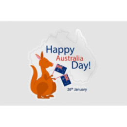 Happy Australia Day Style 178 Sticker - DecalsHouse