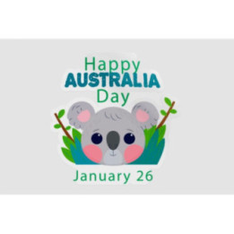 Happy Australia Day Style 188 Sticker - DecalsHouse