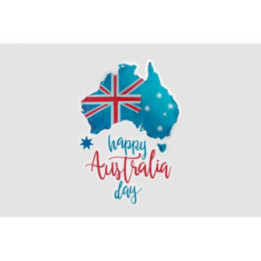 Happy Australia Day Style 205 Sticker - DecalsHouse