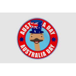Happy Australia Day Style 220 Sticker - DecalsHouse