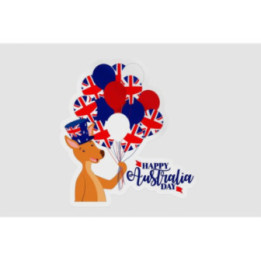 Happy Australia Day Style 222 Sticker - DecalsHouse