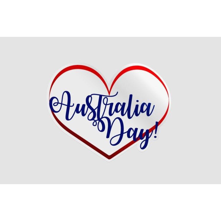 Happy Australia Day Style 224 Sticker - DecalsHouse