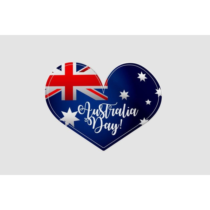 Happy Australia Day Style 227 Sticker - DecalsHouse
