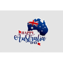 Happy Australia Day Style 228 Sticker - DecalsHouse