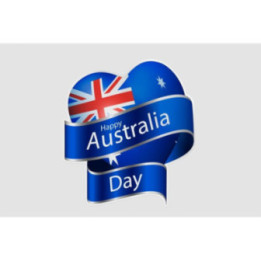 Happy Australia Day Style 241 Sticker - DecalsHouse