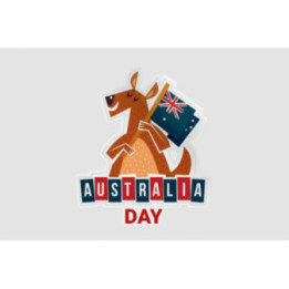 Happy Australia Day Style 254 Sticker - DecalsHouse