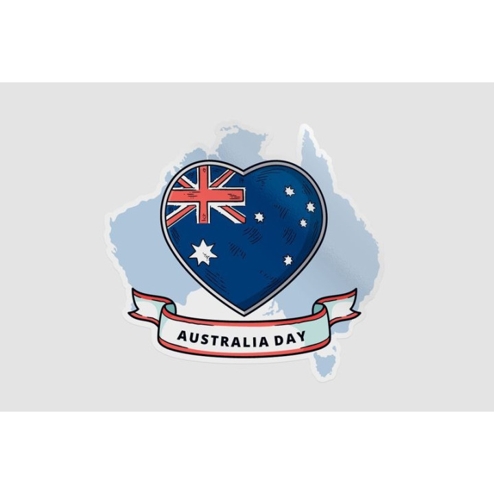 Happy Australia Day Style 278 Sticker - DecalsHouse