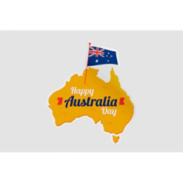 Happy Australia Day Style 297 Sticker - DecalsHouse