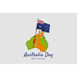 Happy Australia Day Style 303 Sticker - DecalsHouse
