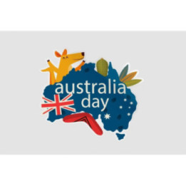 Happy Australia Day Style 310 Sticker - DecalsHouse