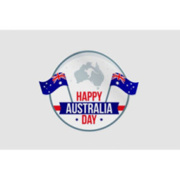 Happy Australia Day Style 314 Sticker - DecalsHouse