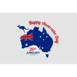 Happy Australia Day Style 76 Sticker - DecalsHouse