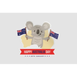 Happy Australia Day Style 78 Sticker - DecalsHouse