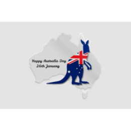 Happy Australia Day Style 8 Sticker - DecalsHouse