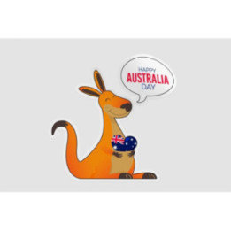 Happy Australia Day Style 83 Sticker - DecalsHouse
