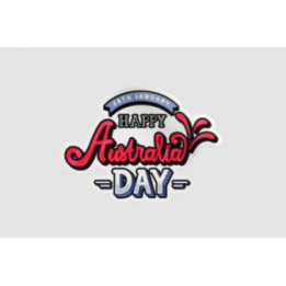 Happy Australia Day Style 95 Sticker - DecalsHouse