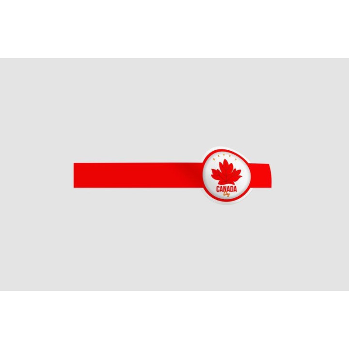 Happy Canada Day Sticker - DecalsHouse