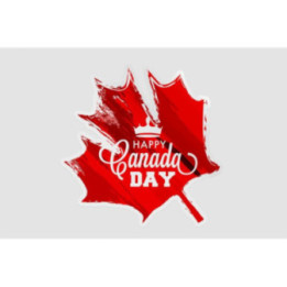 Happy Canada Day Style 27 Sticker - DecalsHouse