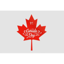 Happy Canada Day Style 28 Sticker - DecalsHouse