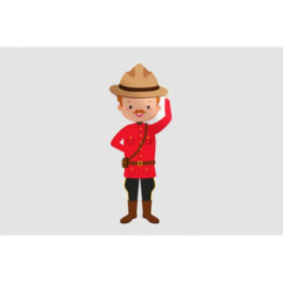 Happy Canada Day Style 35 Sticker - DecalsHouse