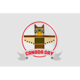 Happy Canada Day Style 62 Sticker - DecalsHouse