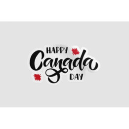 Happy Canada Day Style 73 Sticker - DecalsHouse
