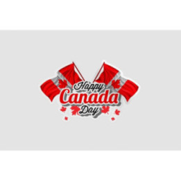 Happy Canada Day Style 84 Sticker - DecalsHouse