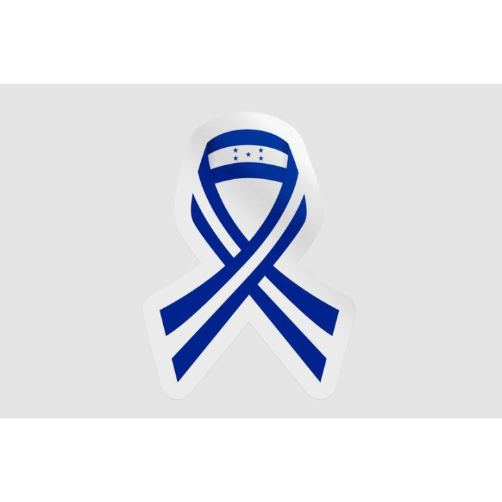 Honduras Flag Ribbon - DecalsHouse