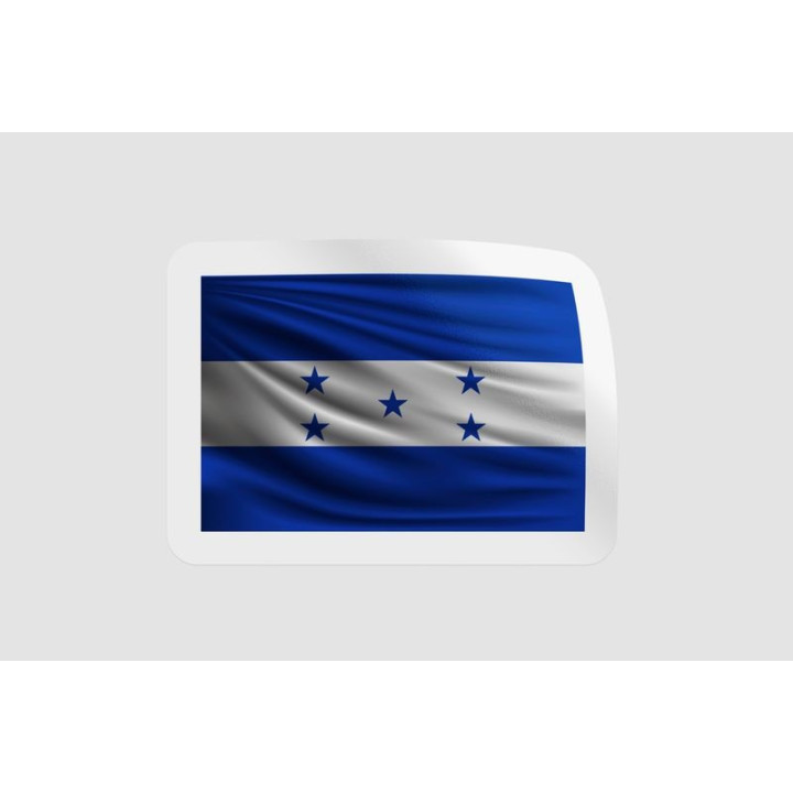 Honduras National Flag Style 3 - DecalsHouse