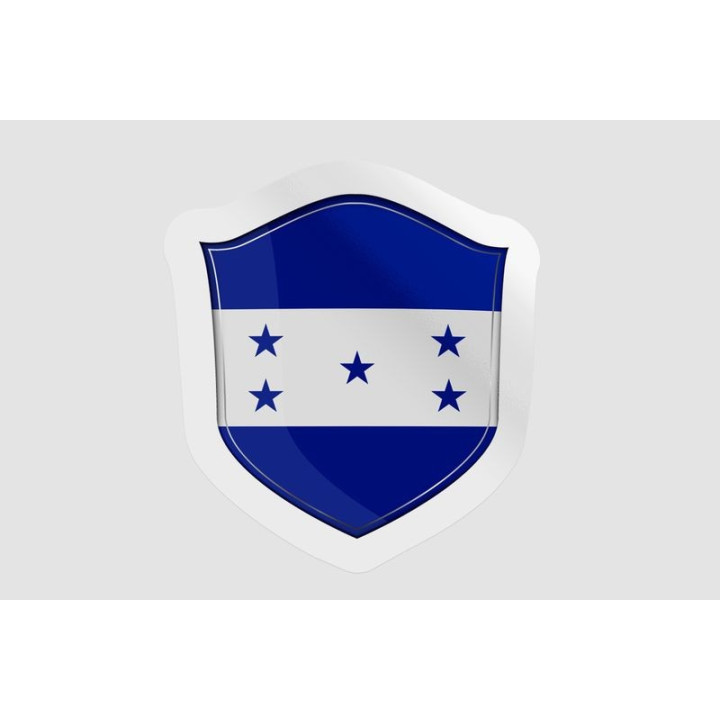 Honduras National Flag Style 5 - DecalsHouse