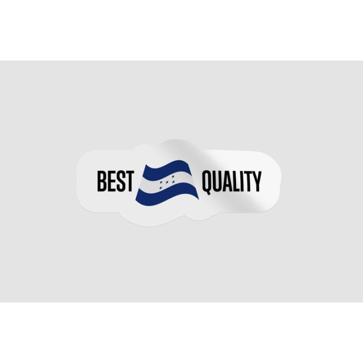 Honduras Quality Label Style 3 - DecalsHouse
