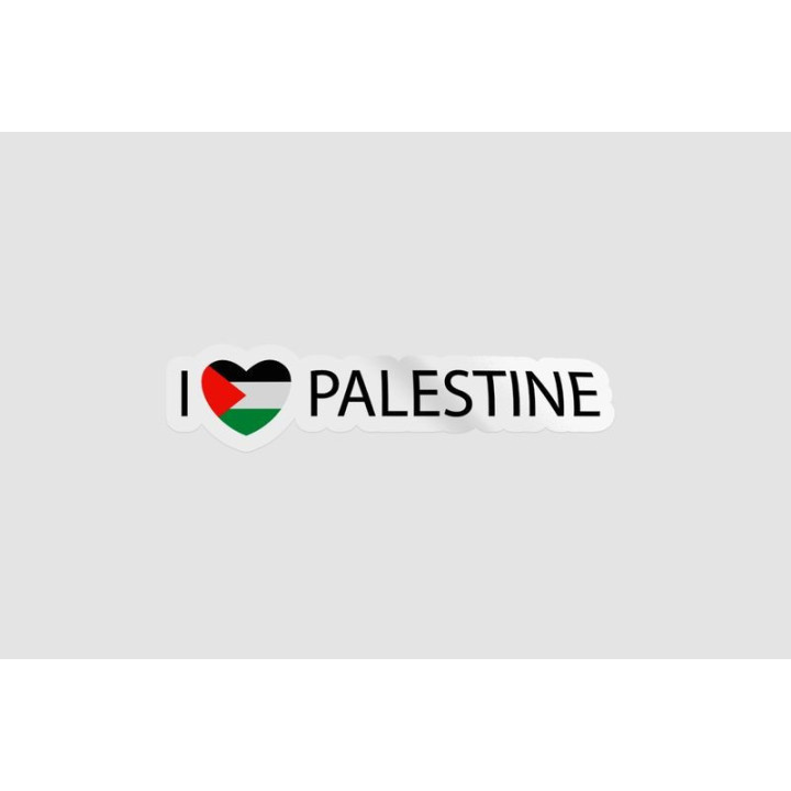 I Love Palestine Style 2 Sticker - DecalsHouse