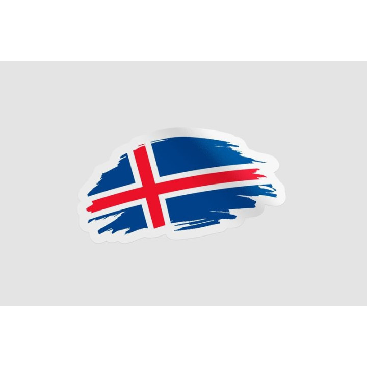 Iceland Flag Brush - DecalsHouse