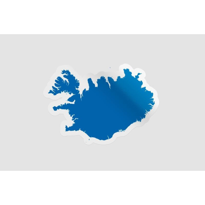 Iceland Map - DecalsHouse