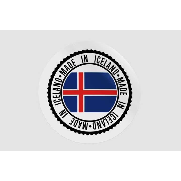 Iceland Quality Label Style 2 - DecalsHouse