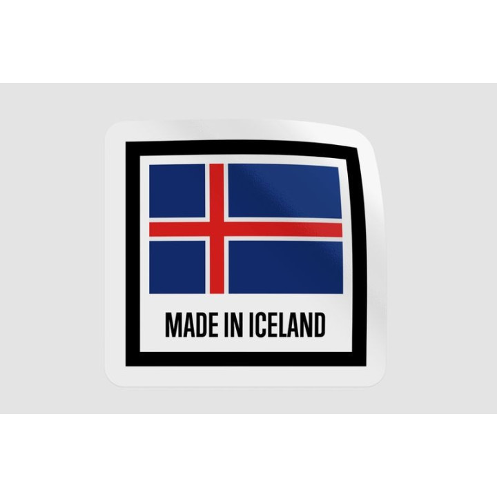 Iceland Quality Label Style 4 - DecalsHouse