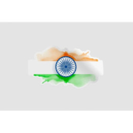 Indi Flag Watercolor - DecalsHouse